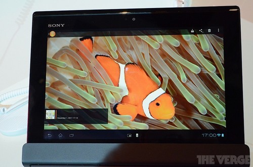 9.4吋+四核Tegra3 索尼Xperia Tablet S平板发布