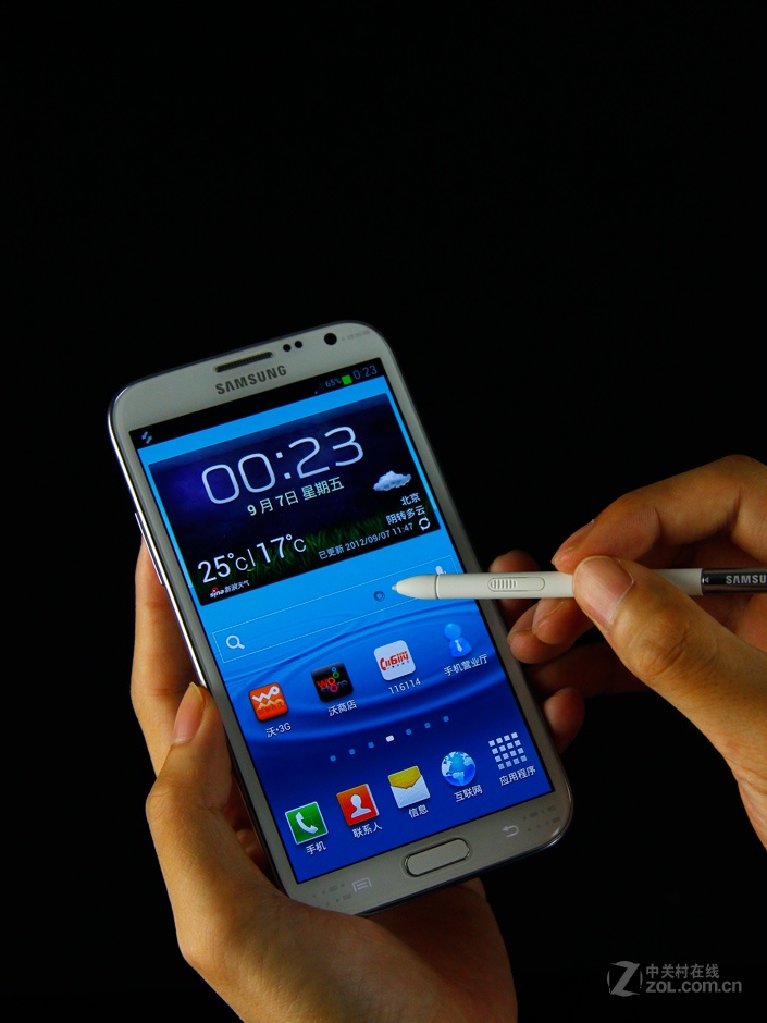 zol首页 手机 三星手机 三星galaxy note ii n7100(64gb) 图片 > 详细