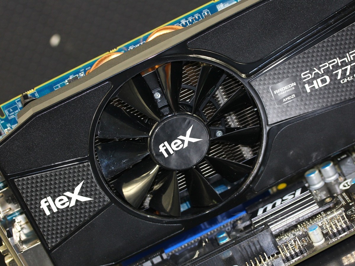 【高清图】 蓝宝石(sapphire)flex hd7770 ghz edition 1gb gddr5效果