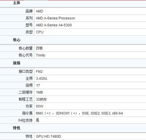 独显二代apu到货 a4-5300京东售389元