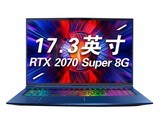еʦս F117-FPlus(i7 10875H/32GB/512GB+2TB/RTX2070)